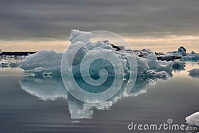 ISL - JÃ–KULSÃRLÃ“N Stock Photo