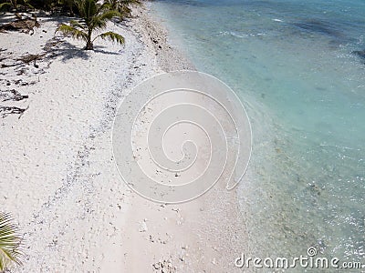 Isla Saone Beach in Punta Cana, Dominican Republic Stock Photo