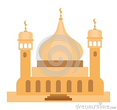 islam mosque illustration Vector Illustration
