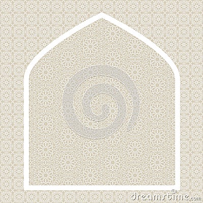 Islamic card Vector Illustration