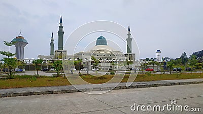 islamic center mosque balipapan indonesia Stock Photo