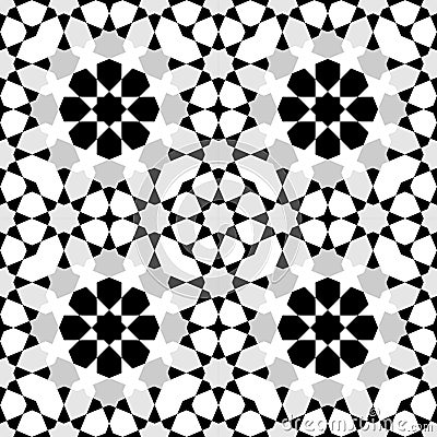 Islamic Geometric Pattern Vector Illustration