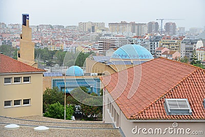 Islamic mosque in Lisbon Editorial Stock Photo