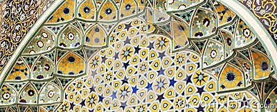 Islamic motif background Stock Photo