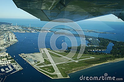 Island Airport Stock Photo