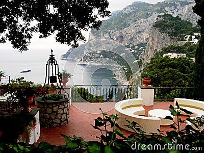 Island of Capri Stock Photo