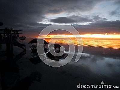 The island of Cebu, oslob, Philippines Editorial Stock Photo