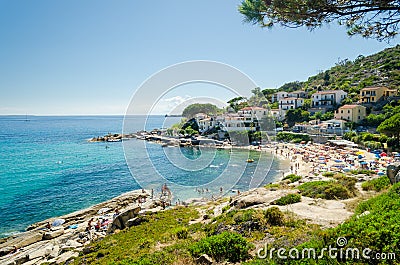 Island of Elba, Seccheto Stock Photo