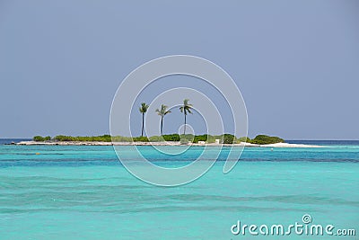 An island Stock Photo