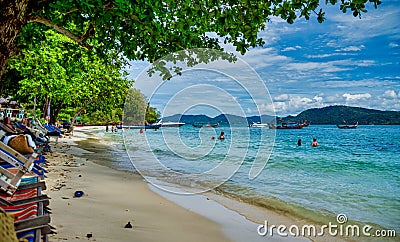 Island near Patong, Phuket Editorial Stock Photo