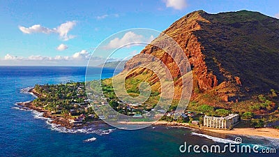 Island of Oahu Stock Photo