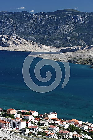 Island Pag-Croatia Stock Photo