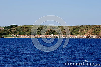 Island Susak near Mali Losinj at adriatic sea in Croatia Stock Photo