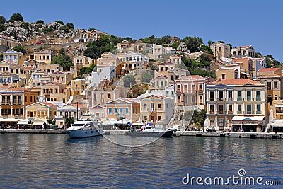 Island Symi,Greece Stock Photo