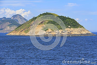 Islands around the world, Redonda Island in Rio de Janeiro, Brazil Stock Photo