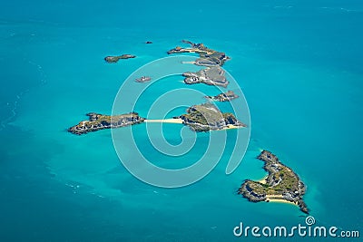 Islands in the Buccaneer Archipelago, Western Australia Stock Photo