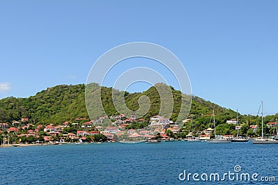 Islands of Les Saintes Stock Photo