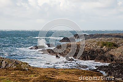 Islay coast Stock Photo