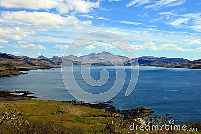 Isle of Mull coastline Stock Photo