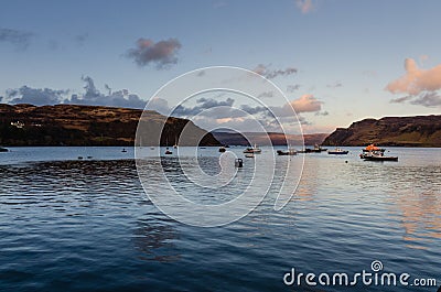 Isle of Skye coastline Stock Photo