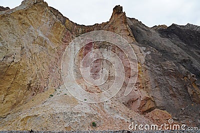 Isle of Wight sand in the sun Stock Photo