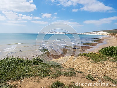 Isle of Wight in summer, England, UK. Stock Photo