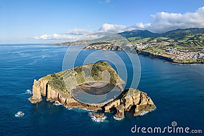 Islet of Vila Franca do Campo, Azores, Portugal Stock Photo