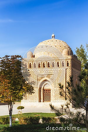 Ismail Samani Mausoleum, Bukhara, Uzbekistan Stock Photo