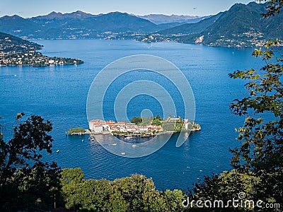 Isola Bella Lake Maggiore Italy Stock Photo