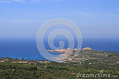 Isola Rossa, Sardinia, Italy Stock Photo