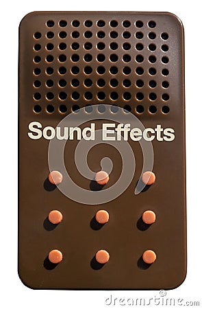 SOUND EFFECTS gizmo Stock Photo