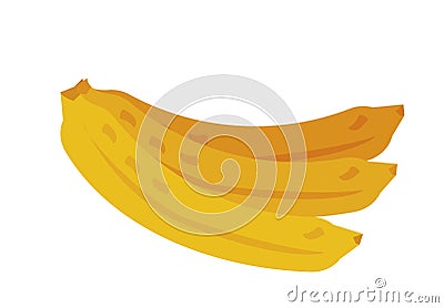 Isolated bananas fruit Stock Photo