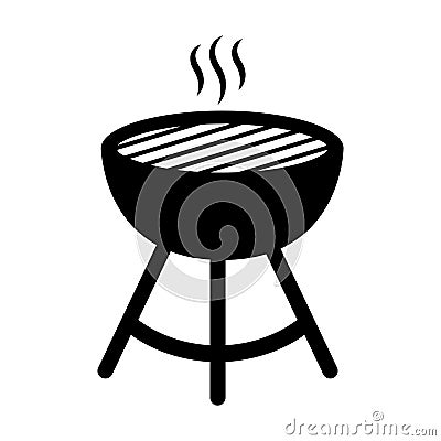 Isolated barbecue grill icon Vector Illustration