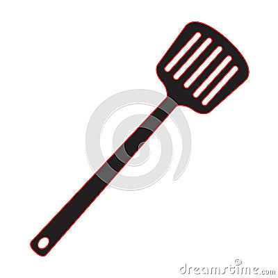 Isolated barbecue spatula Vector Illustration