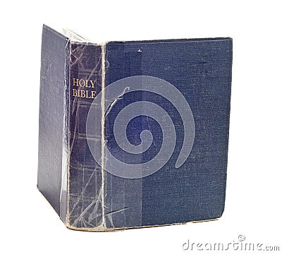 Isolated Bible Stock Photo