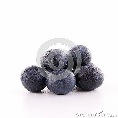 Isolated blueberry Stock Photo