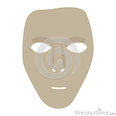 Isolated carnival mask Vector Illustration