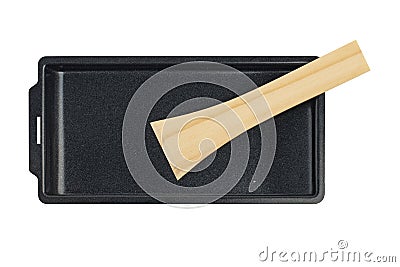 Isolated cheese raclette set Stock Photo