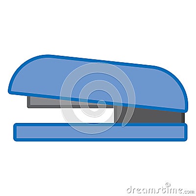 Isolated colored stapler office supply icon Vector Vector Illustration