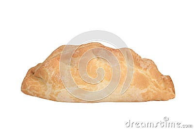 Isolated cornish pasty Stock Photo