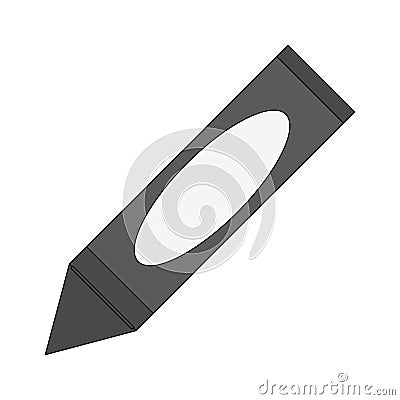 Isolated crayon toy design Vector Illustration