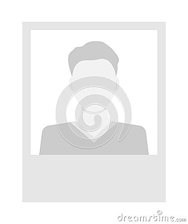 isolated doctor silhouette avatar Vector Illustration