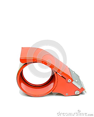 Isolated duct tape cutter Stock Photo