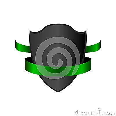 Isolated Heraldry Shield Vector Illustration