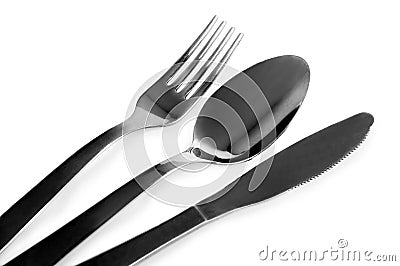 Isolated kitchen utensils Stock Photo