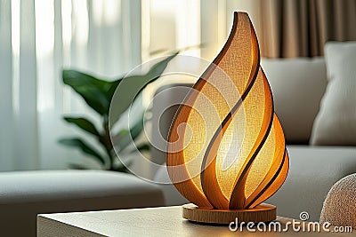 isolated lamp set on a transparent background, crafted by generative AI Stock Photo