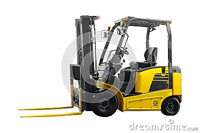 isolated loader Stock Photo