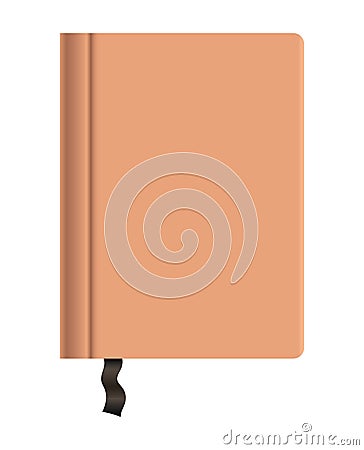 Isolated mockup notebook vector design Vector Illustration