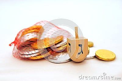 Isolated Obejects for Hanukkah Stock Photo