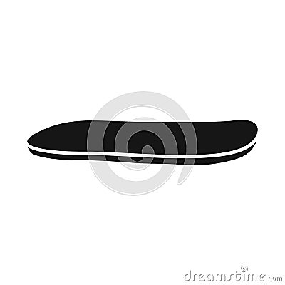 Isolated object of pancake and flapjack symbol. Web element of pancake and dessert vector icon for stock. Vector Illustration